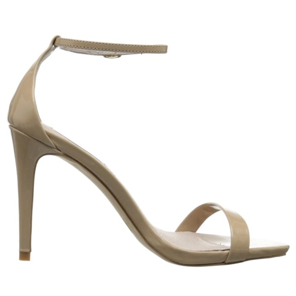 Steve Madden Stecy Blush Patent Dress Sandal Sz 10 - Picture 6 of 7